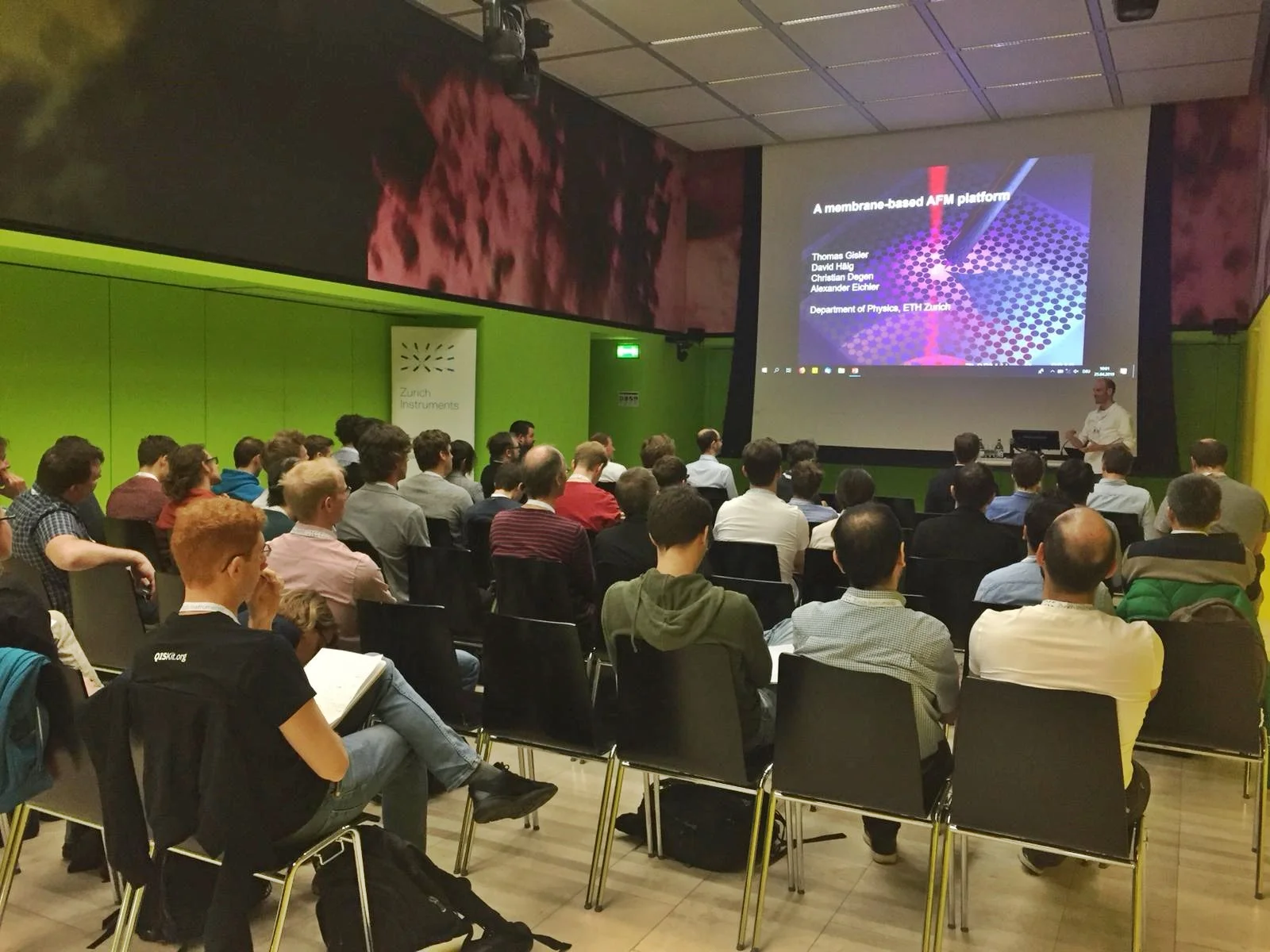 Invited speaker and a co-host, Alex Eichler