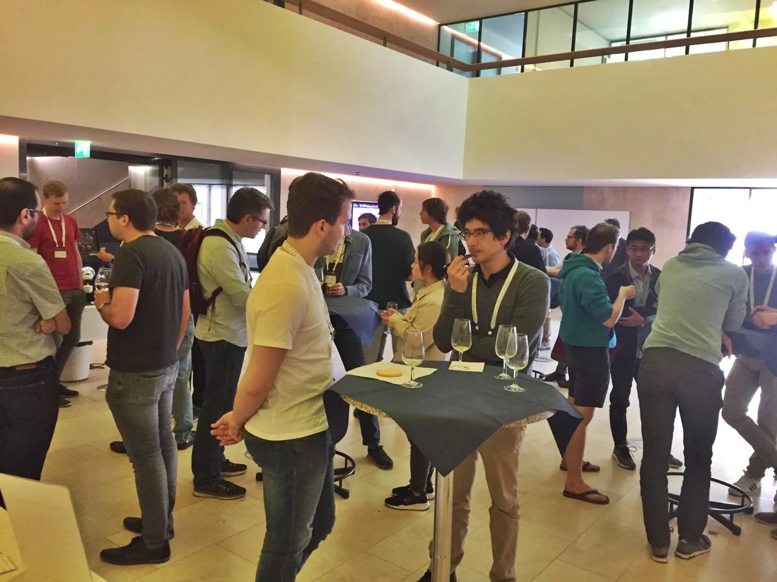 Networking in progress in between the sessions