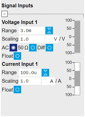 MFLI Input