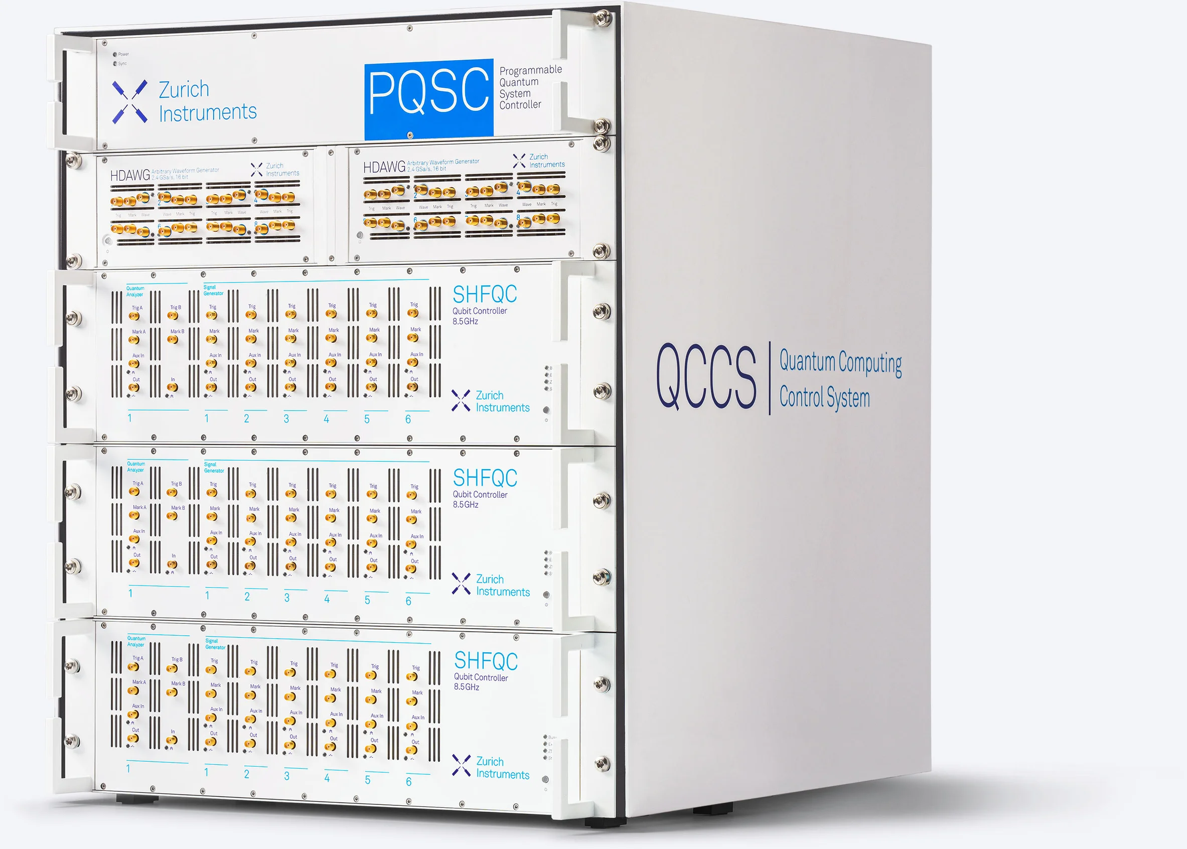 Zurich Instruments QCCS Rack with SHFQC