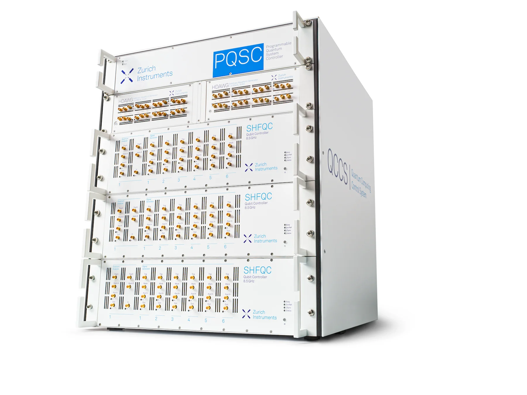 QCCS Rack 3 with SHFQC 45