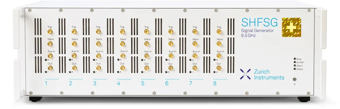 SHFSG+ 8.5 GHz信号発生器 | Zurich Instruments