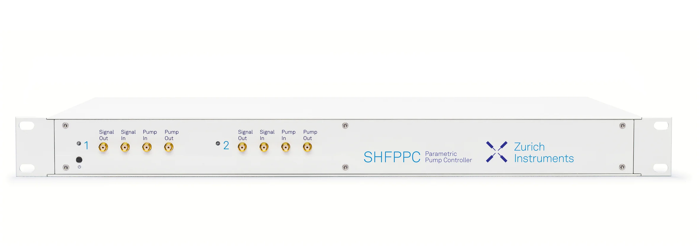 SHFPPC detailed front view, 2 channel variant